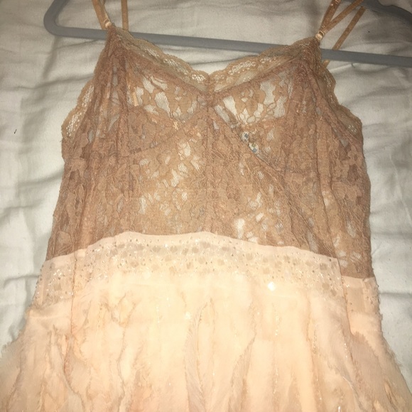 Free People Intimates Lace Feather Dress - Picture 4 of 7